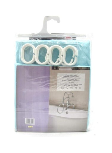 72x72" Plain Shower Curtain – Waterproof & Easy-Care Fabric for Bathroom Use