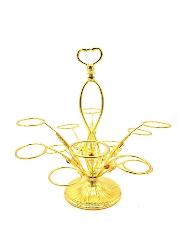 Metal Cawa Cup Holder Set – 12 Pieces, Durable and Stylish Holders for Tea & Coffee Cups