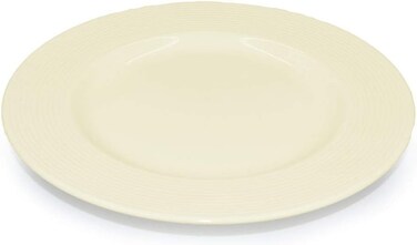QUALITIER White Plate &ndash; 17 cm Ceramic