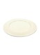 Round Shaped Serving Platter – White, 31x31x3 cm Elegant Plate for Serving Meals & Appetizers
