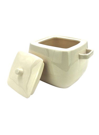 White Ceramic Soup Tureen &ndash; Elegant Serveware