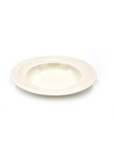 Soup Plate White 22.5 cm &ndash; Deep Ceramic Bowl for Soups &amp; Stews