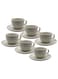 Fine Plus Set of 12 Cups and Saucers &ndash; Elegant Porcelain Drinkware