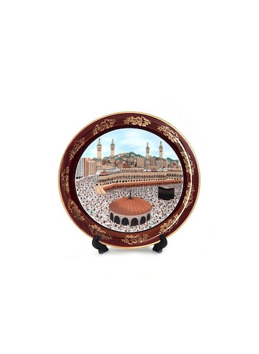 Decor Design Plate with Stand – 10-Inch Decorative Display for Home Décor