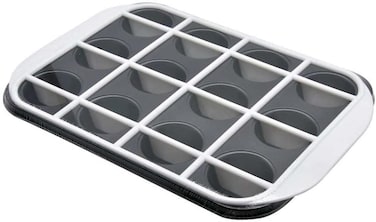 LTR 12-Cup Muffin Pan 38.5x27x4.5 cm &ndash; Nonstick Bakeware CB001313