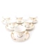 Tea Cup and Saucer Set – 12 Pieces, Elegant & Durable