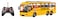 Power Joy Remote Control School Bus with Lights