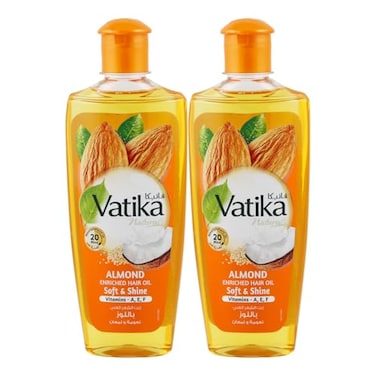Dabur Vatika Hair Oil Almond Value Pack 2 X 200ml