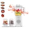 Nikai 3-in-1 Blender with 3 Jars, 1.5 Ltr Liquid Jar, 1 Coffee Grinder &amp; 1 Meat Mincer, 2 Speeds, Stainless Blades, Unbreakable Jar, Perfect for Dry &amp; Wet Fine Grinding, Mixing &amp; Juicing-NB1900NA1