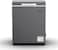 Nikai 150L Gross/98L Net Capacity, Single Door Chest Freezer with Storage Basket, High Energy Efficiency Cooling System, Adjustable Temperature, Silent Operation - NCF150N7S, Silver