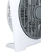 Nikai 12&rdquo; Box Fan With Timer, 5 PP Blades, 3 Speeds, Rotating Grill, 60-Min Timer, Energy-Efficient, Child Safe Personal Desk Fan, Ideal For Office, And Home NF755N2 Grey