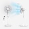 Nikai 16 Inch Pedestal Fan with Remote &amp; Timer, 45 Watts, T&quot; Class Motor, High-Performance Copper Motor, 7.5 Hours Timer, 
Wide Oscillation, 3 Speeds, Energy-Efficient, For Home &amp; Office-NPF1634RT