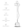 Nikai 1800W Garment Steamer with Ironing Board, Thermostat Protection,
Adjustable Telescopic Pole, Suit Hanger, 2L Water Tank Capacity, 
45 Sec Preheat, 2 Systems Levels, 50 Min Steam - NGS266A