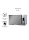 Nikai Microwave Oven, Grill Function, Digital Control, Mirror Finish, Defrost By Timing And Weight, Cooking End Signal, Child Safety Lock, Stainless Steel Panel 30L 900W NMO300MDG Silver