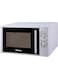 Nikai Microwave Oven, Manual Control, 5 Power Levels, 0-35 Mins Timer, Defrost Setting, Cooking End Signal, Pull Handle Door 30L 900W NMO3010M White