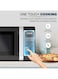 Nikai Microwave Oven, Digital Touch Control, Child Safety-Lock, 10/11 Power Levels And 6 Auto Menus, Cooking End Signal, Touch Control Panel, Convenient Pull Hand Door 20L 700W NM02010DBX Black