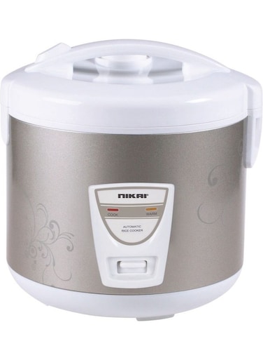 Nikai Rice Cooker 640W-762W 1.8L 762W NR674N3 White/Gold