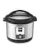 NIKAI Digital Pressure Cooker - 10L Capacity, 1500W Power, Advanced Digital Controls - 10 L 1500 W NEP1082DX Silver/Black
