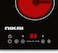 Nikai 5 Burners Infrared Cooktop &ndash; 90cm Ceramic Hob with 5 Burners, Sensor Touch Control, 9 Power Levels, 99-Min Timer, 6200W, Power &amp; Temperature Indicator, Keep Warm Function NGH96C Black