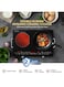 Nikai Double Burner Infrared Cooker With Touch Control, Overheat Protection, LED Display, 6 Preset Cooking Options, Timer, 3400W - NIC303A Silver