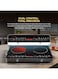 Nikai Double Burner Infrared Cooker With Touch Control, Overheat Protection, LED Display, 6 Preset Cooking Options, Timer, 3400W - NIC303A Silver