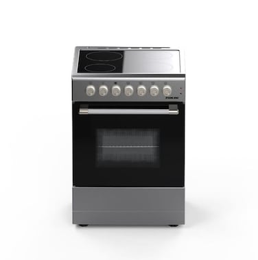 Nikai Electric Cooker 4 Burner with Ceramic Top &amp; Oven Size: Cm 60(W) x 60(D) With Display Screen Model -TFC14N5