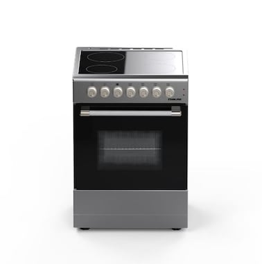 Nikai Electric Cooker 4 Burner with Ceramic Top &amp; Oven Size: Cm 60(W) x 60(D) With Display Screen Model -TFC14N5