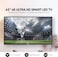 Nikai 65-Inch 4K UHD Android Smart LED TV   Ultra HD Resolution, Built-In Apps (Netflix, YouTube, Facebook, Twitter, Skype)   60Hz Refresh Rate, USB &amp; HDMI Connectivity, DLNA Support   UHD65SLED
