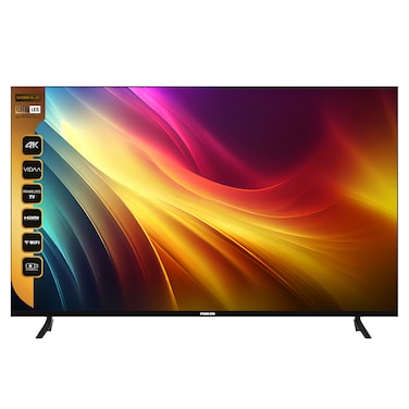 Nikai 55 Inch Smart TV, VIDAA OS, 4K UHD Quality, Dolby Vision, Apple Airplay, Smooth Motion, Quad Core Processor, Game Mode Plus, YouTube, Netflix, Shahid - UHD55SVDLED