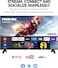 Nikai 55 Inch 4K Ultra HD Smart LED TV, Android 14, 1GB RAM, 8GB Storage, Quad Core Processor, Built-in WiFi, USB &amp; HDMI Ports, Slim Frame &ndash;55NK4KSLED