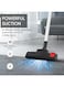 Nikai Vacuum Cleaner With High Suction Power, HEPA Filter, And Multipurpose Brush - Effortless Cleaning, Telescopic Tube And Easy Carry Handle, Speed Control, 3.5L 2000W NVC9260A1 Black/Silver/Red