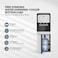 Nikai Bottom Loading Water Dispenser with Pump &amp; 3 Tap Design - Hot, Normal, Cold - Compressor Cooling, Bottom Loading, Anti-Bacterial, Stainless-Steel Tank, Low Noise, Anti-Spill System - NWD2000BL