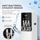 Nikai Top Loading Water Dispenser with 3 Tap Design Hot, Cool, Normal Water, Compressor Cooling, 16L Refrigerator Stainless Steel Tank, Low Noise, Anti-Bacterial Design, Anti-Spill - NWD1400R