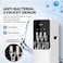 Nikai Top Loading Water Dispenser with 3 Tap Design Hot, Cool, Normal Water, Compressor Cooling, 16L Cabinet, Stainless Steel Tank, Low Noise, Anti-Bacterial Design, Anti-Spill - NWD1400C (White)