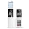 Nikai Top Loading Water Dispenser with 3 Tap Design Hot, Cool, Normal Water, Compressor Cooling, 16L Cabinet, Stainless Steel Tank, Low Noise, Anti-Bacterial Design, Anti-Spill - NWD1400C (White)