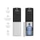 Nikai 3-Tap/Faucet Bottom Loading Water Dispenser Instant Hot/Cold/Room Temperature Water Dispenser Child Safety Lock, Stainless Steel Reservoir, Ideal for Home and Office Silver/Black -NWD4000BS