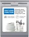 Nikai 12 Place Settings Freestanding Dishwasher with Adjustable Basket Silent Operation 6 Wash Programs White/Silver Finish &amp;ndash; NDW3112PS