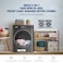 Nikai 10/6 Kg Front Load Washer Dryer with 18 Programs, Fully Automatic washing machine with Energy Saving BLDC Inverter Motor, Touch Panel &ndash; One Touch Washing Program, Child Lock - NWM1106FDS