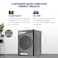 Nikai 10/6 Kg Front Load Washer Dryer with 18 Programs, Fully Automatic washing machine with Energy Saving BLDC Inverter Motor, Touch Panel &ndash; One Touch Washing Program, Child Lock - NWM1106FDS