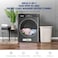 Nikai 10/6 Kg Front Load Washer Dryer with 18 Programs, Fully Automatic washing machine with Energy Saving BLDC Inverter Motor, Touch Panel &ndash; One Touch Washing Program, Child Lock - NWM1106FDS