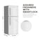 Nikai 200L Gross, 128L Net Capacity, Double Door Defrost Refrigerator, NRF200DN3M, Silver (1 Year Warranty, Installation Not Included)