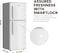 Nikai 200L Gross, 128L Net Capacity, Double Door Defrost Refrigerator, NRF200DN3M, Silver (1 Year Warranty, Installation Not Included)