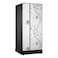 Nikai Single Door Fridge, 220L Gross / 165 Net, 2 Glass Shelves &amp; Bottle Storage Racks, NRF220DSF Silver