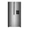 Nikai Side By Side Double Door Refrigerator, 800L Gross, With Energy Efficient Inverter Compressor Temp Display Mirror, High Efficient Defrosting, Steel Finish Body - NRF800SBSD5