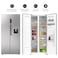 Nikai Side By Side Double Door Refrigerator, 750L Gross/410L Net, With Energy Efficient Inverter Compressor
Temp Display Mirror, High Efficient Defrosting, Steel Finish Body - NRF750SBD5