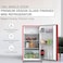 Nikai Single Door Mini Refrigerator NRF140GR