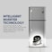 Nikai 300L Gross/233L Net, Double Door Refrigerator, Top Mount Frost Free Freezer, Glass Shelves, CFC Free, Ideal for Home, Office &amp; Restaurant, 10 Year Compressor Warranty, NRF300FSS