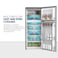 Nikai 300L Gross/233L Net, Double Door Refrigerator, Top Mount Frost Free Freezer, Glass Shelves, CFC Free, Ideal for Home, Office &amp; Restaurant, 10 Year Compressor Warranty, NRF300FSS