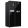 Nikai Side-by-Side Refrigerator with Digital Display, 800L Gross, 502L Net, NRF800SBBG Black