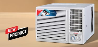 PRO GENERAL 2 Ton Rotary Window  AC, Highly Efficient Cooling Air Conditioner with T3 Tropical Compressor, R410a Gas, Optimised Air flow, Eco grill design, Low Noise,  PRG24WAC - WHITE